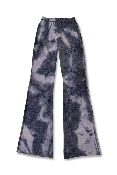 TIE-DYE KNIT PANTS -PURPLE- *Last1